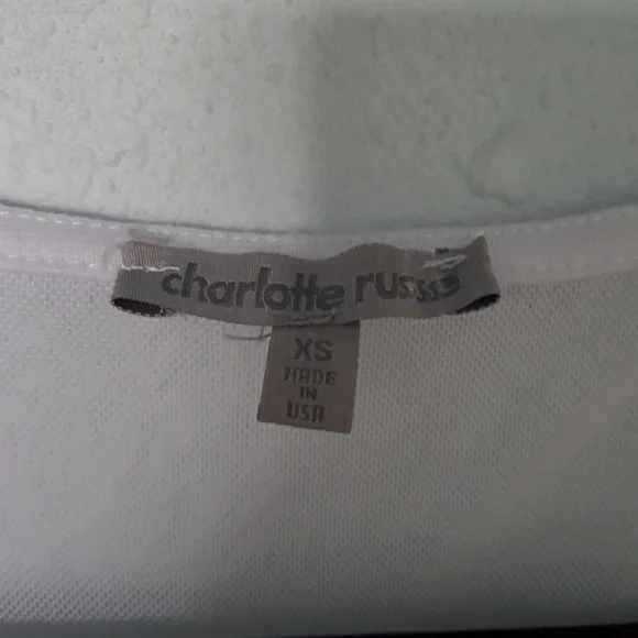 White Peplum Lace top - Picture 4 of 5